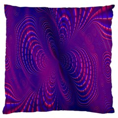 Abstract Fantastic Fractal Gradient Standard Flano Cushion Case (two Sides)