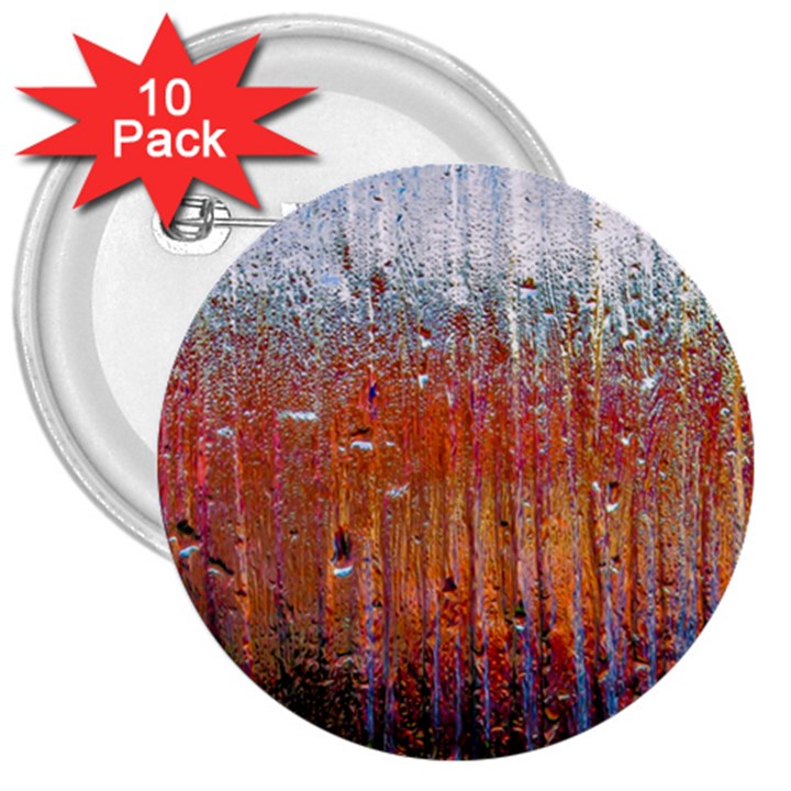 Glass Colorful Abstract Background 3  Buttons (10 pack) 