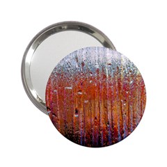 Glass Colorful Abstract Background 2 25  Handbag Mirrors by BangZart