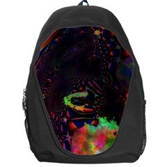 The Fourth Dimension Fractal Backpack Bag by BangZart