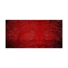 Red Grunge Texture Black Gradient Yoga Headband