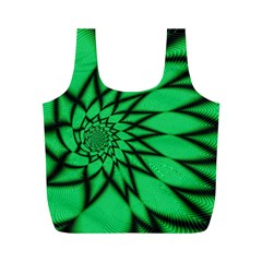 The Fourth Dimension Fractal Full Print Recycle Bags (m) 