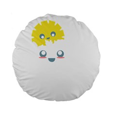 Cloud Cloudlet Sun Sky Milota Standard 15  Premium Round Cushions