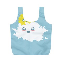 Cloud Cloudlet Sun Sky Milota Full Print Recycle Bags (m) 