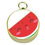 Watermelon Red Network Fruit Juicy Gold Compasses Front