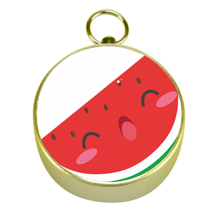 Watermelon Red Network Fruit Juicy Gold Compasses