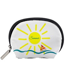 Summer Beach Holiday Holidays Sun Accessory Pouches (small) 