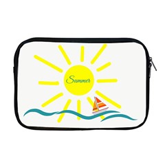 Summer Beach Holiday Holidays Sun Apple Macbook Pro 17  Zipper Case