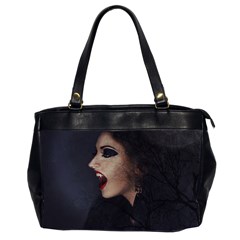 Vampire Woman Vampire Lady Office Handbags (2 Sides) 