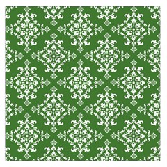 St Patrick S Day Damask Vintage Large Satin Scarf (square)