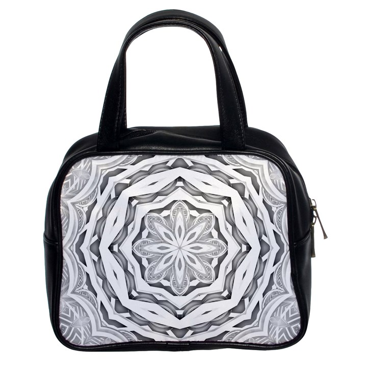 Mandala Pattern Floral Classic Handbags (2 Sides)