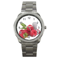 Fruit Healthy Vitamin Vegan Sport Metal Watch by BangZart