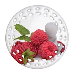 Fruit Healthy Vitamin Vegan Round Filigree Ornament (two Sides) by BangZart