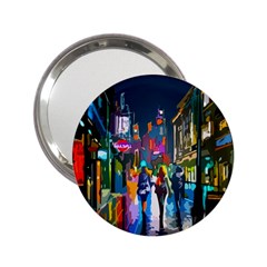 Abstract Vibrant Colour Cityscape 2 25  Handbag Mirrors by BangZart