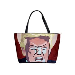 Donald Trump Pop Art President Usa Shoulder Handbags by BangZart