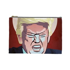 Donald Trump Pop Art President Usa Cosmetic Bag (large)  by BangZart