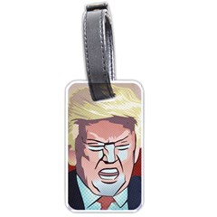 Donald Trump Pop Art President Usa Luggage Tags (one Side)  by BangZart