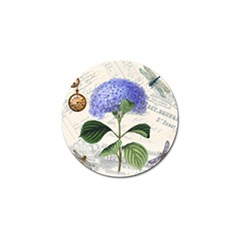 Vintage Shabby Chic Dragonflies Golf Ball Marker (10 pack)