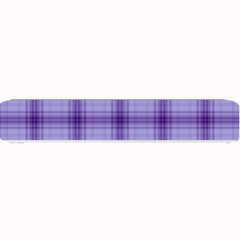 Purple Plaid Original Traditional Small Bar Mats