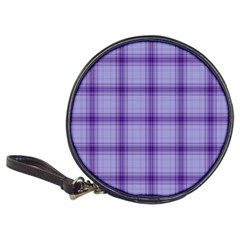 Purple Plaid Original Traditional Classic 20-CD Wallets