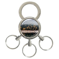 Trees Plants Nature Forests Lake 3-ring Key Chains by BangZart