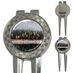 Trees Plants Nature Forests Lake 3-in-1 Golf Divots by BangZart