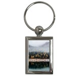 Trees Plants Nature Forests Lake Key Chains (Rectangle)  Front