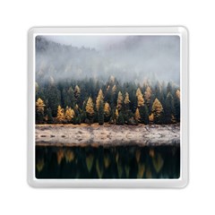 Trees Plants Nature Forests Lake Memory Card Reader (square)  by BangZart