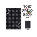 Kaleidoscope Seamless Pattern Playing Cards 54 (Mini)  Front - Spade4