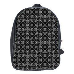 Kaleidoscope Seamless Pattern School Bag (xl)