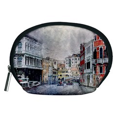 Venice Small Town Watercolor Accessory Pouches (medium) 