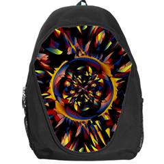 Spiky Abstract Backpack Bag by linceazul