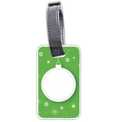 Christmas Bauble Ball Luggage Tags (one Side)  by BangZart