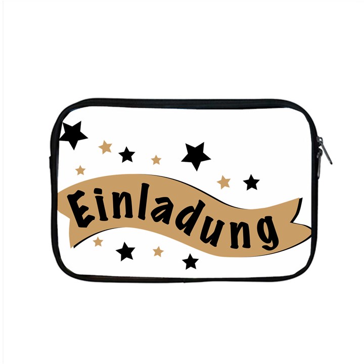 Einladung Lettering Invitation Banner Apple MacBook Pro 15  Zipper Case