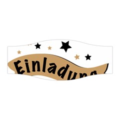 Einladung Lettering Invitation Banner Stretchable Headband