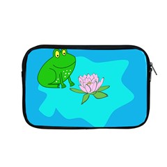 Frog Flower Lilypad Lily Pad Water Apple Macbook Pro 13  Zipper Case