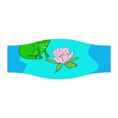 Frog Flower Lilypad Lily Pad Water Stretchable Headband