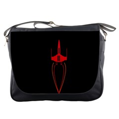 Ship Space Spaceship Messenger Bags