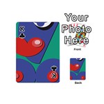 Clipart Portrait Illustration Playing Cards 54 (Mini)  Front - ClubK