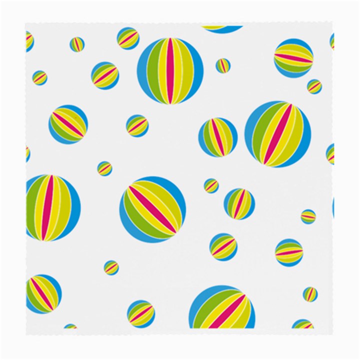 Balloon Ball District Colorful Medium Glasses Cloth