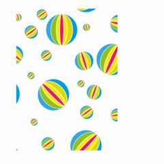 Balloon Ball District Colorful Large Garden Flag (two Sides) by BangZart