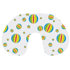 Balloon Ball District Colorful Travel Neck Pillows