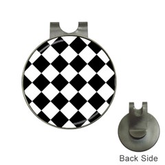 Grid Domino Bank And Black Hat Clips With Golf Markers by BangZart