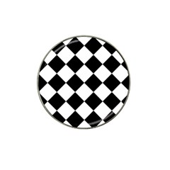 Grid Domino Bank And Black Hat Clip Ball Marker (10 Pack) by BangZart