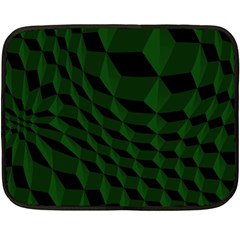 Pattern Dark Texture Background Fleece Blanket (Mini)