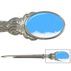 Sky Blue Blue Sky Clouds Day Letter Openers by BangZart