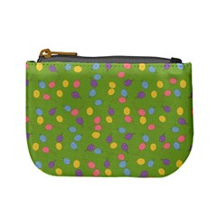 Balloon Grass Party Green Purple Mini Coin Purses