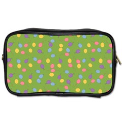 Balloon Grass Party Green Purple Toiletries Bags 2-Side