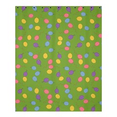Balloon Grass Party Green Purple Shower Curtain 60  X 72  (medium)  by BangZart