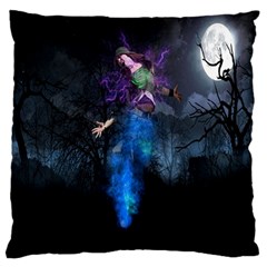 Magical Fantasy Wild Darkness Mist Large Flano Cushion Case (two Sides)